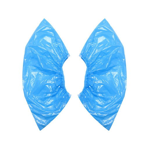 Blue Plain Non Woven Disposable LD Shoe Cover, for Hospital, Laboratory, Size : Standard