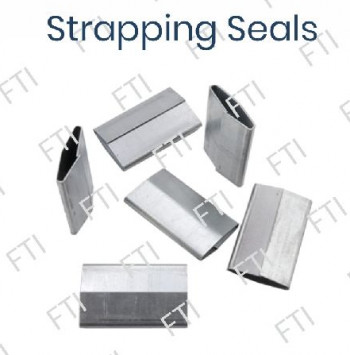 Polished Stainless Steel Strapping Seals, for Industrial, Grade : AISI, ASTM, BS