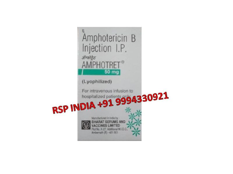 Amphotret 50mg Injection is an antifungal medication. It is used in the treatment of severe fungal i