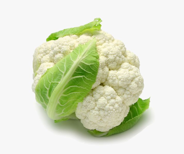 Round Organic Cauliflower, for Human Consumption, Cooking, Packaging Size : 25 Kg