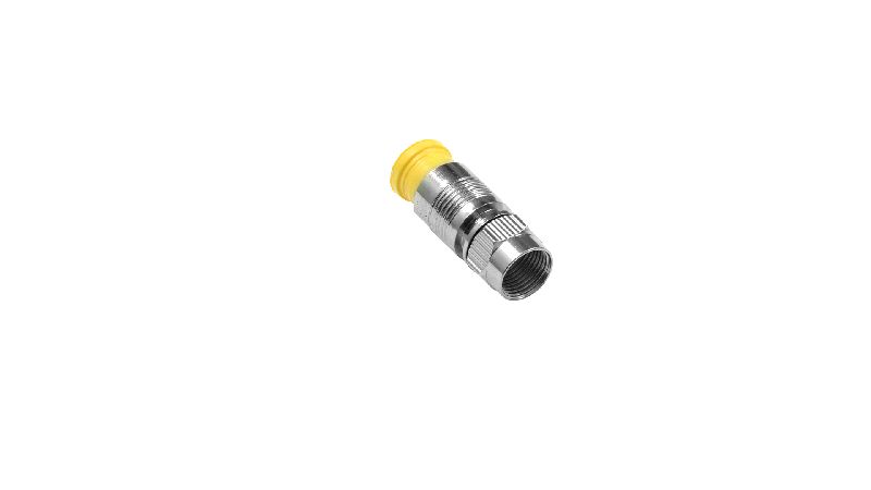 Female Brass RG-6 Compression Connector, for Electrical Conducts, Certification : ISI Certified