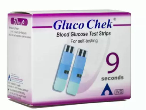 Gluco Chek 50 Glucometer Strips