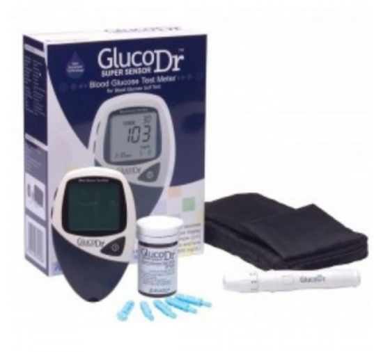 Gluco Dr. Super Sensor Glucometer with 25 Strips