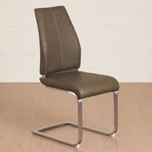 Leather Dining Chair, for Industrial use, Color : Brown, Light Brown, Black etc...