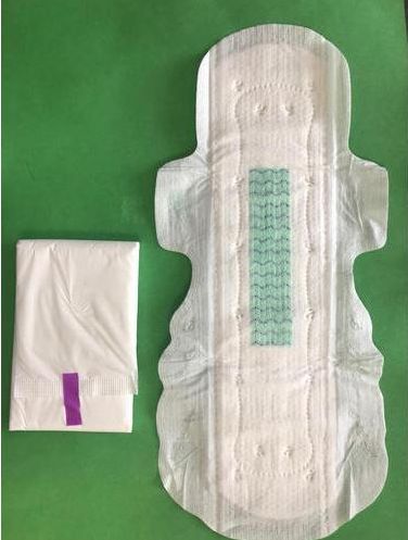 Dry Well Cotton 410mm Sanitary Pad, Size : Super Maxi