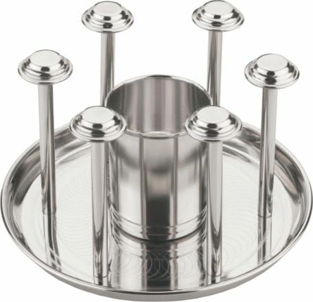 Silver Stainless Steel Glass Stand For Kitchen Dining Table Inr 499inr 599 Piece By Prexo Industry From Rajkot Gujarat Id