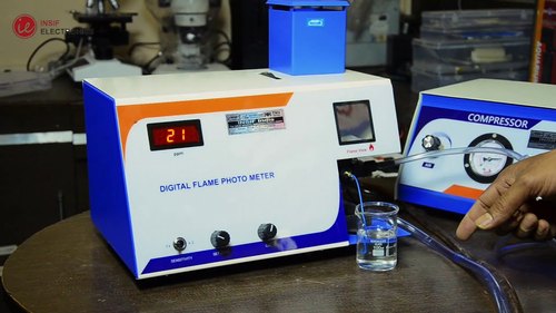Automatic Digital Flamephotometer, Capacity : 0.5 ml.