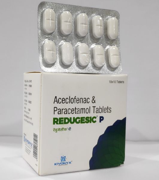 Aceclofenac Paracetamol Tablets, Grade : Medicine Grade