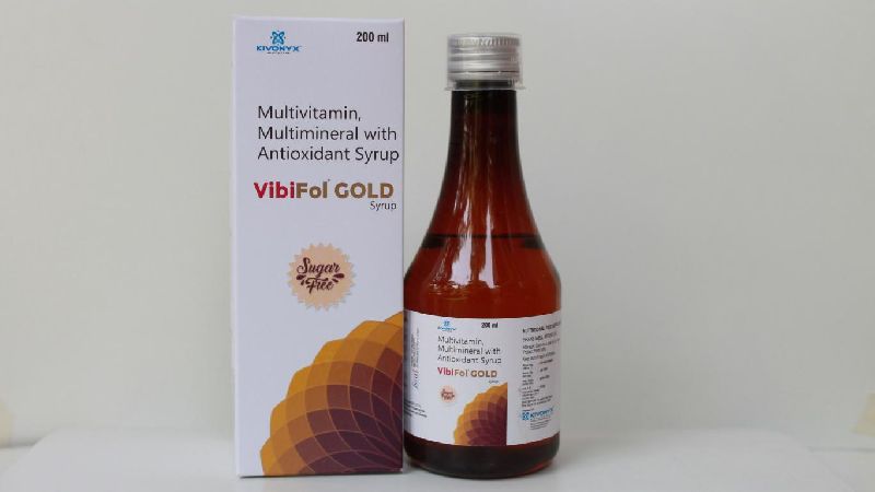 Multivitamin Syrup, for Health Supplements, Packaging Type : Plastic Bottle