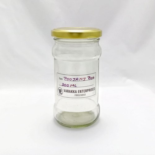 300ml Poojani Glass Jar