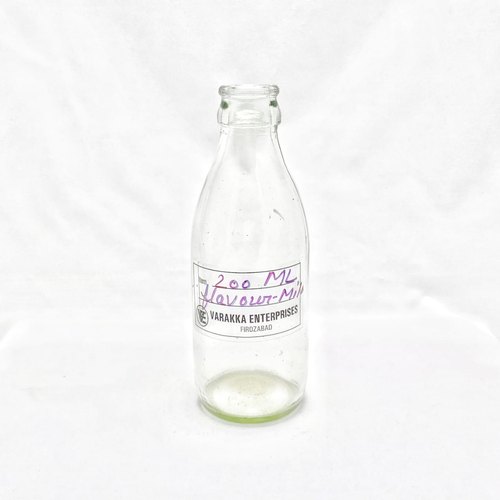 Glass Flavoured Milk Bottle, Size : 200ml
