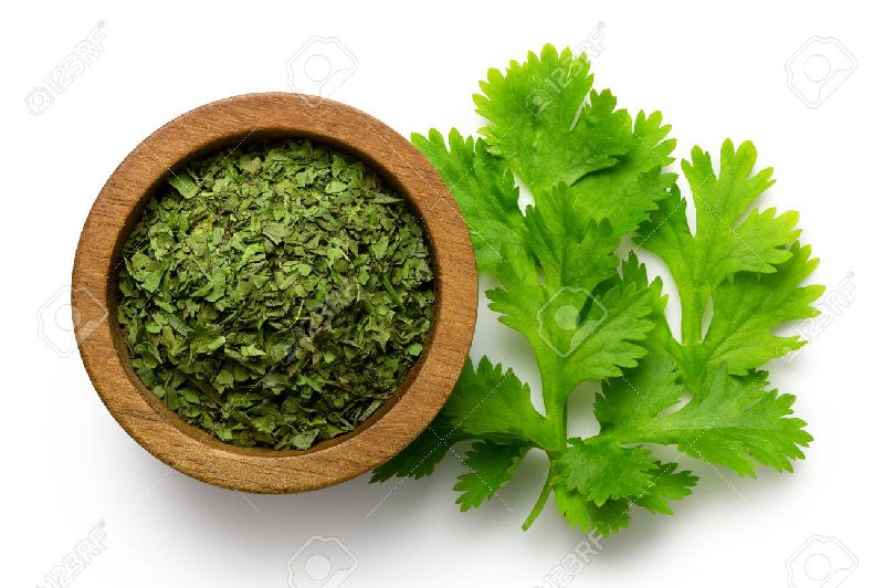 Dried Coriander Leaves, for Cooking, Feature : Natural Taste