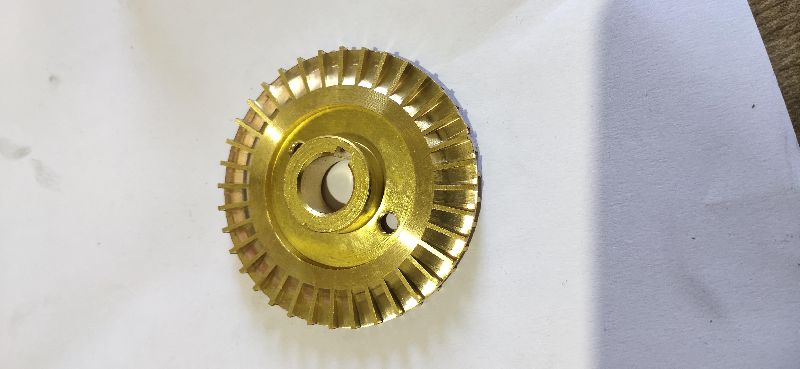 Round Brass Impeller, for Industrial Use, Structure Type : Double
