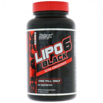 Nutrex Research Lipo 6 Black Ultra Concentrate Capsules