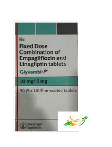 Glyxambi Empagliflozin Linagliptin Tablets, Grade Standard : Medicine Grade