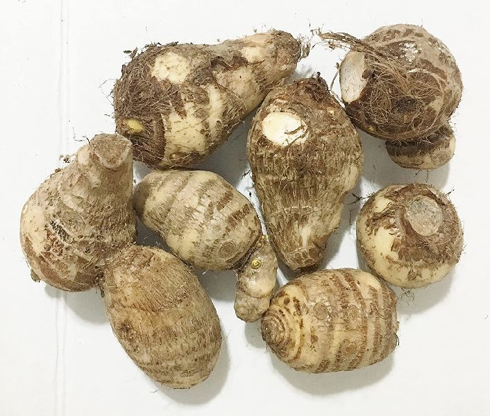 Fresh Taro Root, Packaging Size : Plastic Packets