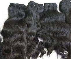 Virgin Human Hair, for Parlour, Personal, Style : Curly, Straight, Wavy