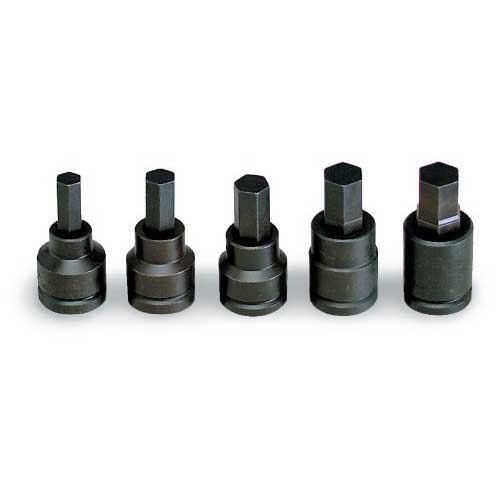 Round Hex Bit Impact Socket Rail Set, for Automotive, Color : Black