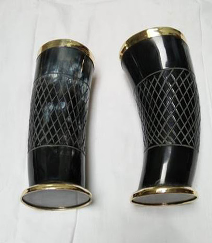 Buffalo Horn Drinking Mug without Handle, Packaging Type : Plastic Bags