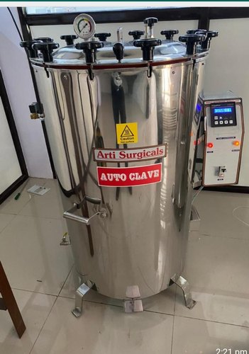 Vertical Stainless Steel Arti Surgical Portable Autoclave, for Hospital, Laboratory