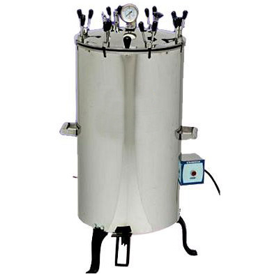 Polished Steam Autoclave, Shape : Vertical