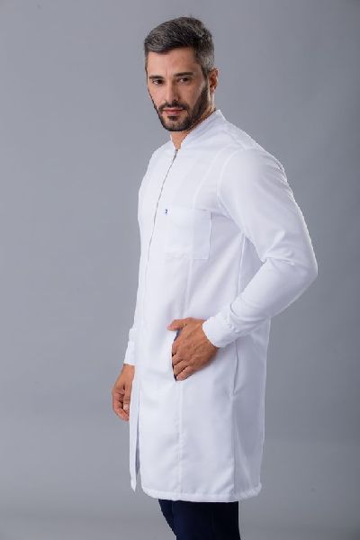 Plain Cotton doctor coat, Size : M, S, XL, XXL, XXXL