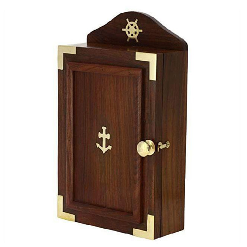 Wooden Lock Box
