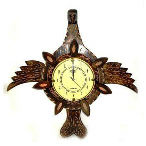 Wooden wall clock, Display Type : Analog