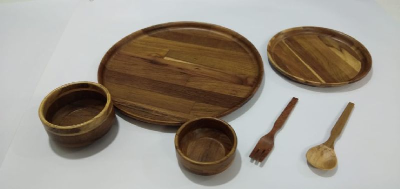 Wooden Dinner Set, for Home, Feature : Eco Friendly