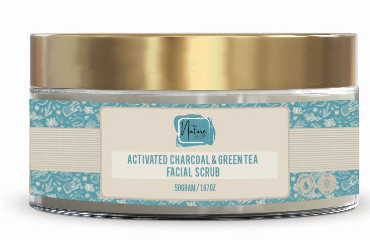 Activated Charcoal & Green Tea Facial Scrub