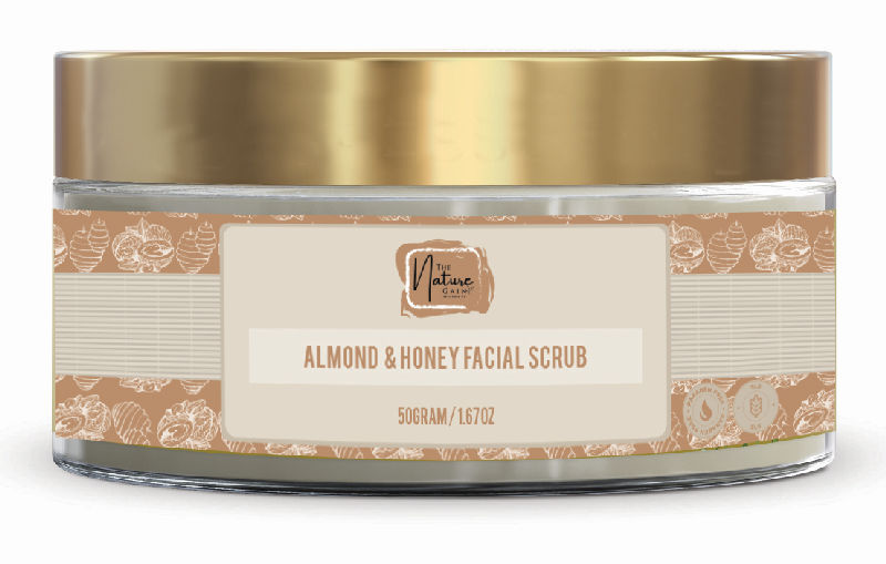 Almond & Honey Facial Scrub, Packaging Type : Plastic Box