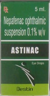 Destin Astinac Eye Drops, Form : Liquid