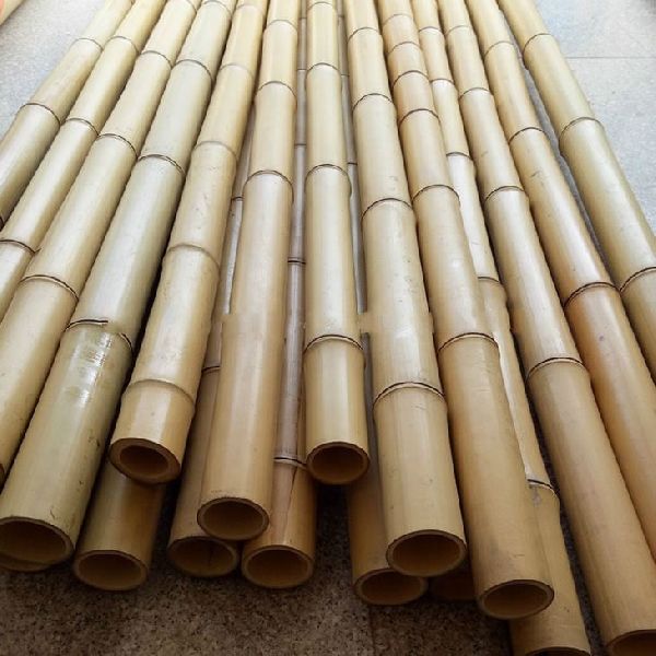 Raw Bamboo Poles, for Construction, Length : 4.5mtr