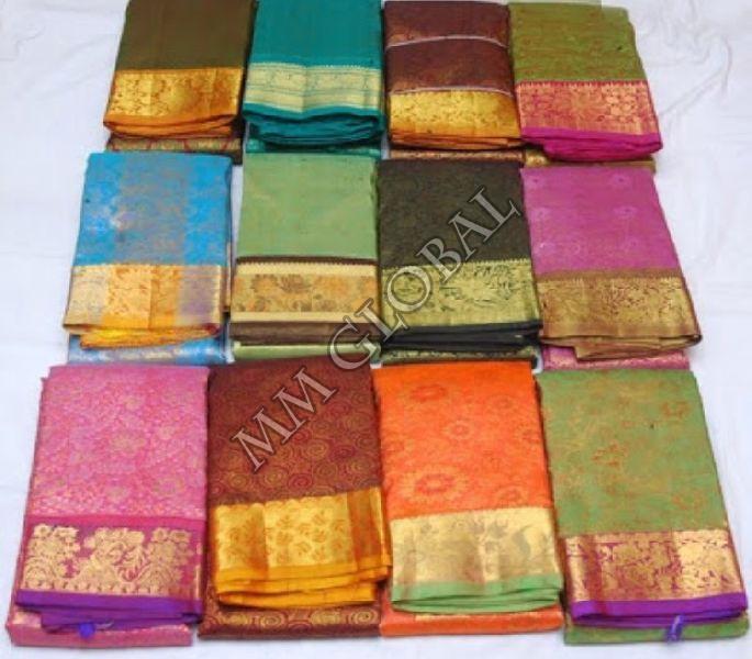Semi Silk Emboss Sarees, Feature Dry Cleaning, Easy Wash, Pattern Checked, embose at Best