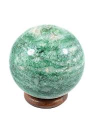 Round Green Aventurine Crystal Ball, for Decoration, Feature : Durable, Good Quality, Pure Leather