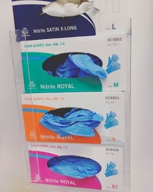Strong Disposable Black Nitrile Blue Nitrile Powder Free Gloves