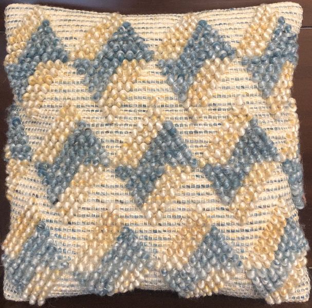 Burfi Handwoven Cotton and Polyester Cushion Cover