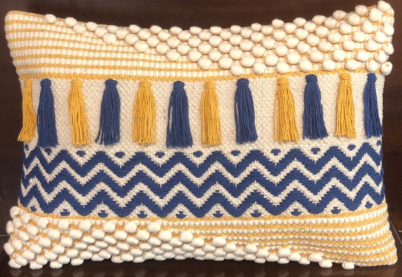 Safari Handwoven Cotton Cushion Cover