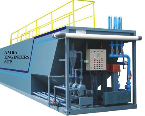 Electric Semi Automatic Packaged Sewage Treatment Plant, for Commercial Industrial Use, Capacity : 100/10000 LTR/HR
