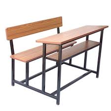 Polished Plain Aluminium school desk, Shape : Rectangular