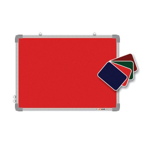 Notice Pin Board, for Office, School, College, Color : Red, Blue, Green