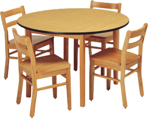 Wooden Cafeteria Table, Feature : Crack Proof, Easy To Assemble, Fine Finishing, Perfect Shape, Rust Proof