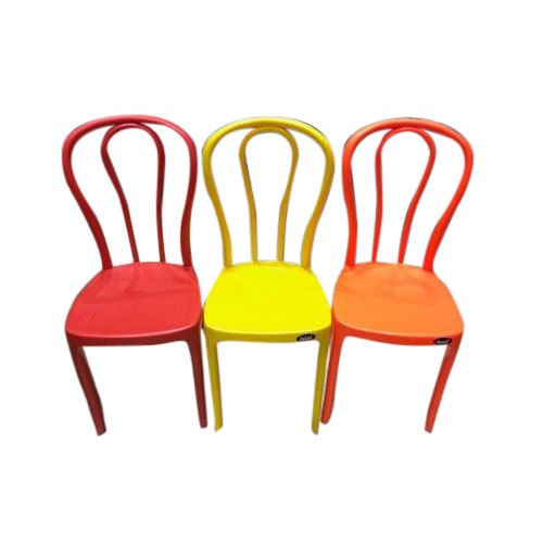 Colored Plastic Chair, for Restaurant, Hotel, Home, Feature : Comfortable, Excellent Finishing, Light Weight