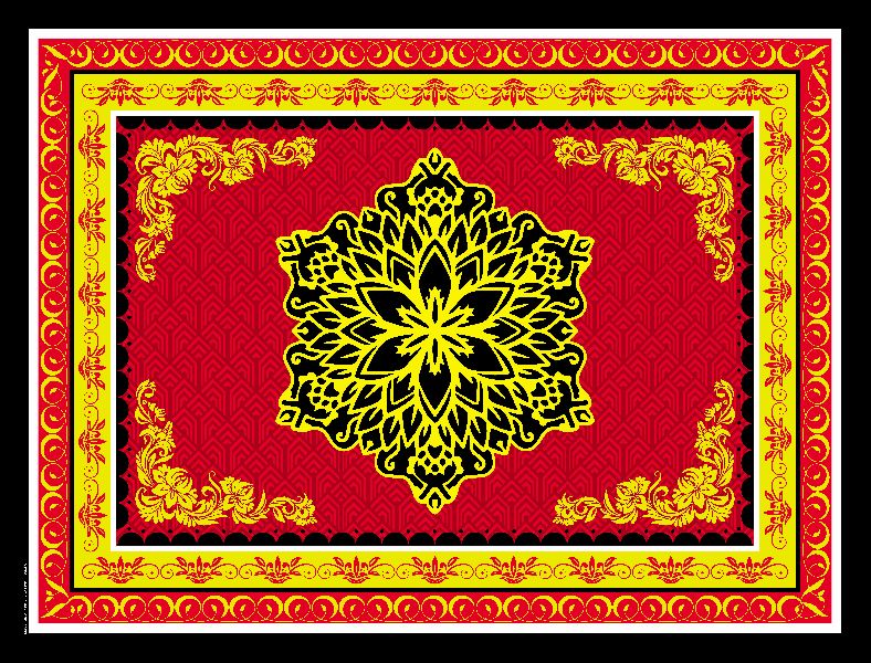 Khanga Fabric, Width : 54