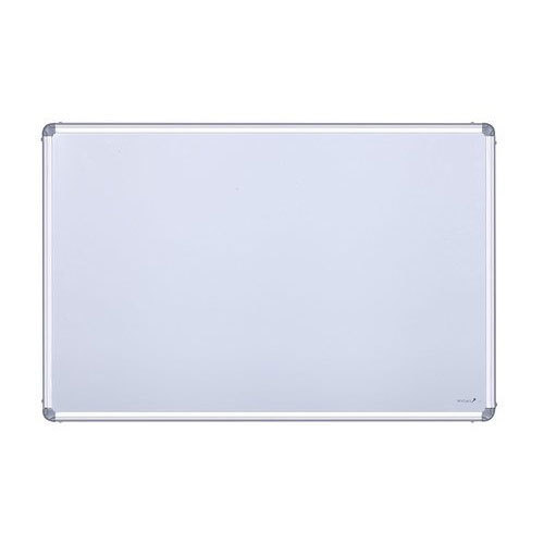 Aluminium Melamine Writing Surface White Marker Board, for College, Office, School, Size : 8 x 4 Feet