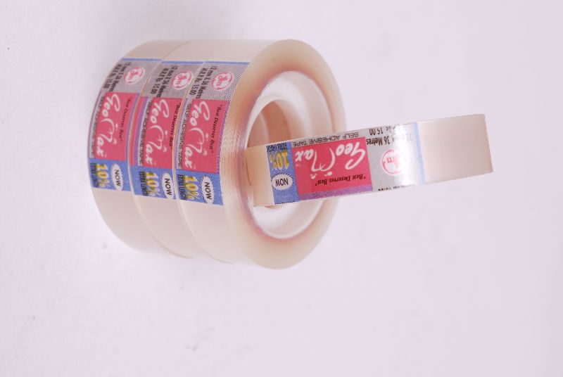 Cello Tape, for Homes, Office, School, Feature : Heat Resistant, Holographic, Printed