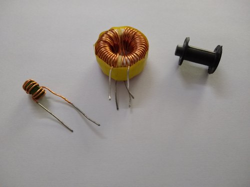 ADI Coated Ferrite / SENDUST / POWDER inductor coil, Shape : Round