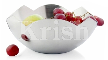 Stainless Steel Cosmic Fruit Bowl, Features : Attractive Design, Buffet Specials, Durable, Eco-friendly
