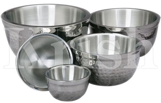 DW German Mixing Bowls - Hammered, for Home, Feature : Attractive Design, Buffet Specials, Durable