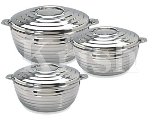 Non Coated Stainless Steel Dzerier Hot Pots, for Food Containing, Feature : Corrosion Proof, Durability